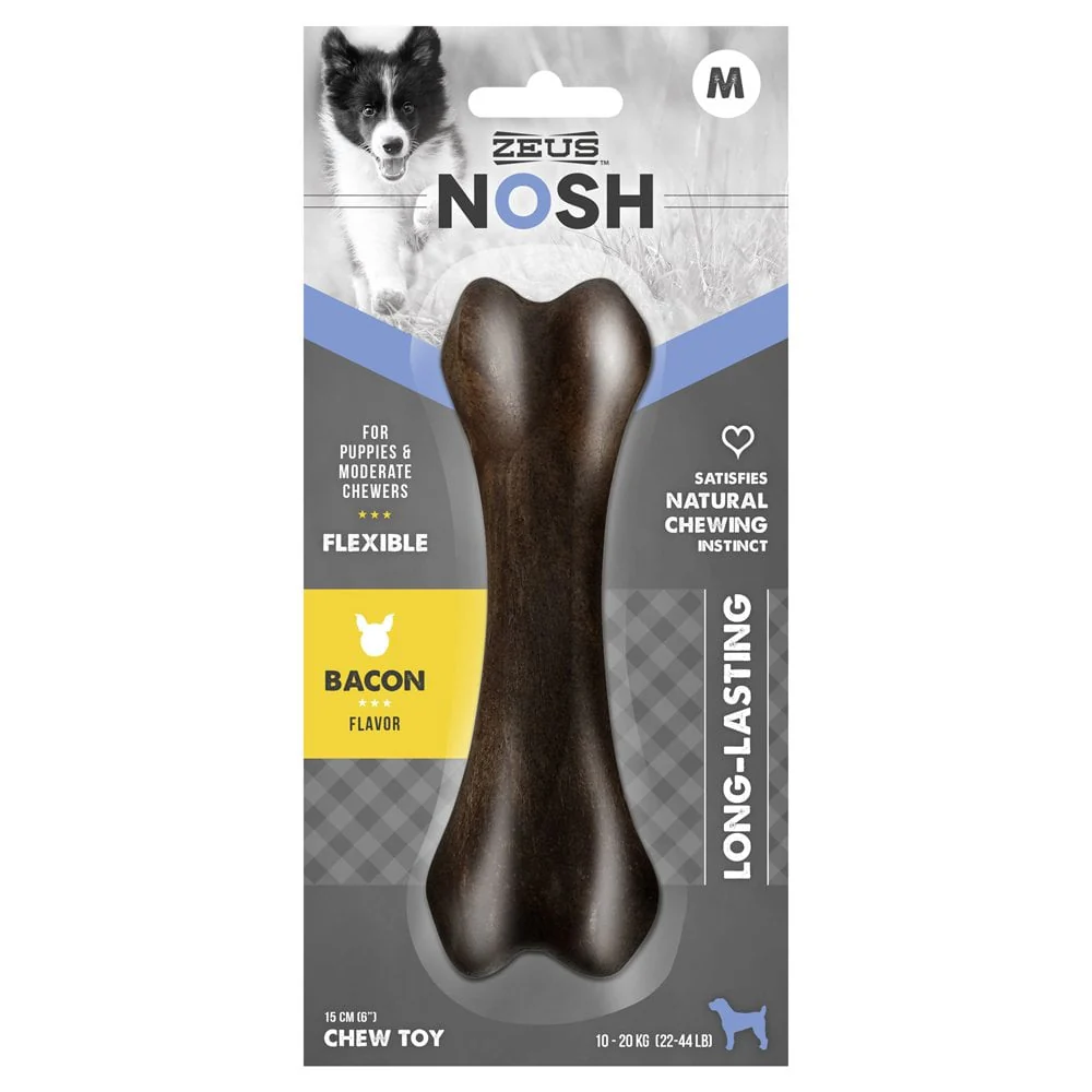 NOSH Flexible Chew Bone for Puppies - Bacon Flavour - Image 4